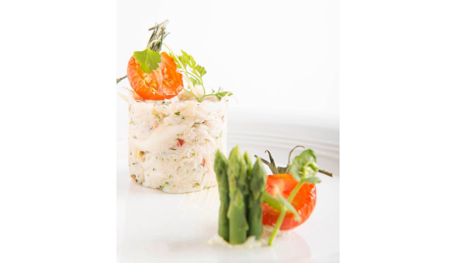 Harvest Menu Signature Dishes - Tian of Lump Crab Salad